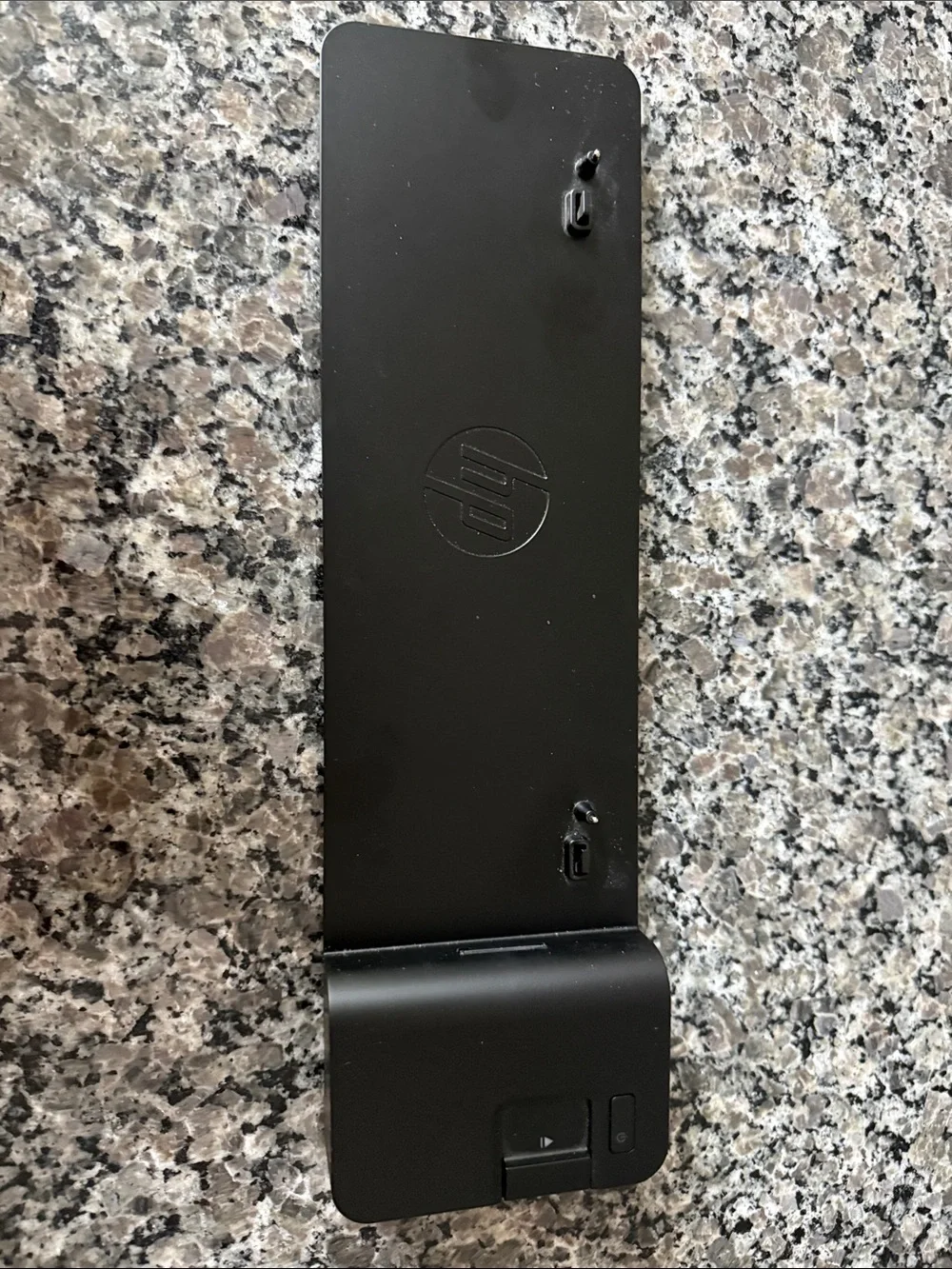 HP Black Laptop Docking Adapter Panel